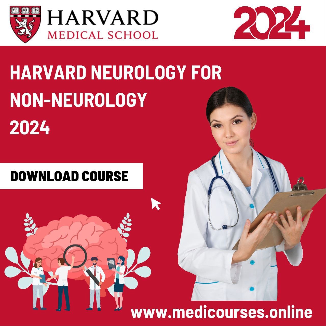 photo_2024-06-23_20-52-15.jpg Harvard Neurology for the Non-Neurologist 2024 - Image 1